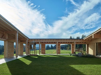 Residence - view out of courtyard