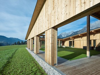 Residence - view into courtyard