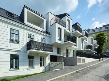 Housing Estate Auhofstrasse - view from west