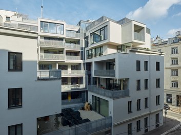 Housing Estate Schönbrunnerstrasse - south facade