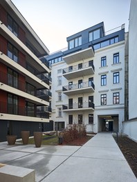 Housing Complex Argentinierstrasse - courtyard