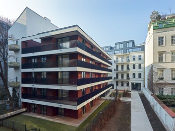 Housing Complex Argentinierstrasse - courtyard