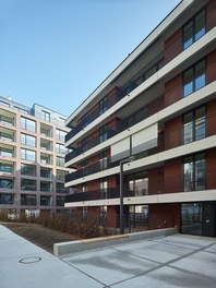 Housing Complex Argentinierstrasse - courtyard