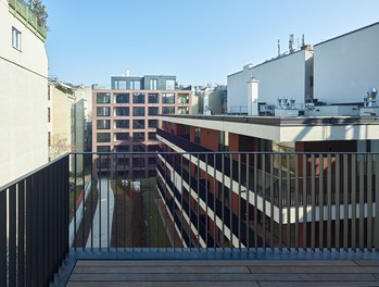 Housing Complex Argentinierstrasse - view from terrace