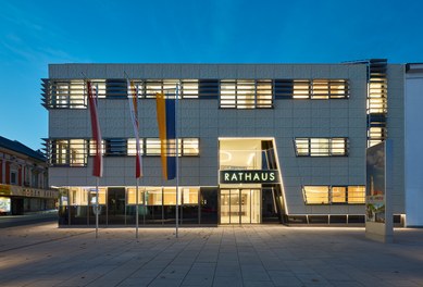 City Hall Herzogenburg - night shot