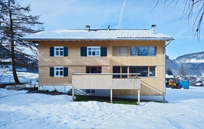 Försterhaus - east facade with terrace