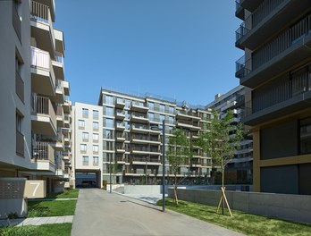 Housing Complex Laend Yard - courtyard