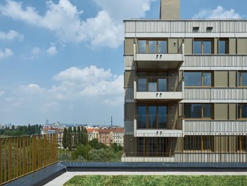 Housing Complex Laend Yard - view from terrace