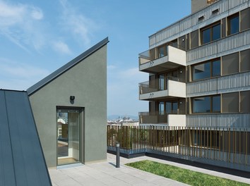 Housing Complex Laend Yard - view from terrace