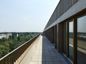 Housing Complex Laend Yard - view from terrace