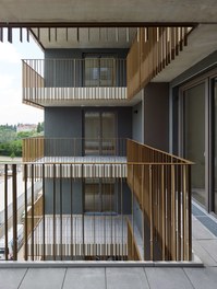Housing Complex Laend Yard - view from terrace