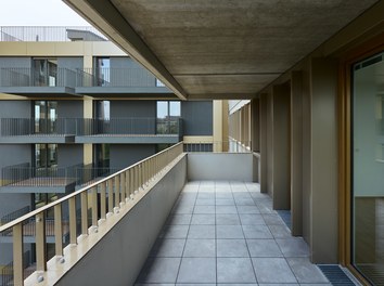 Housing Complex Laend Yard - view from terrace