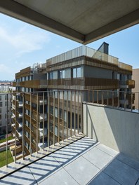 Housing Complex Laend Yard - view from terrace