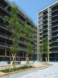 Housing Complex Laend Yard - courtyard