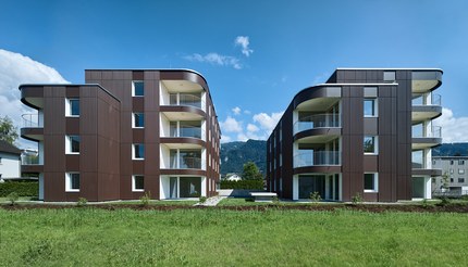 Housing Complex Hohenems - view from west