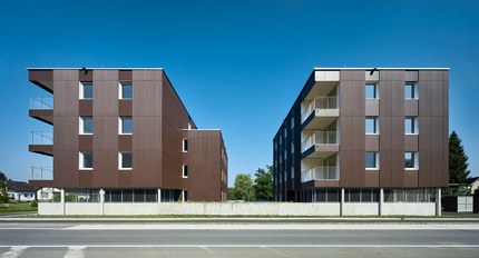 Housing Complex Hohenems - view from street