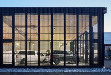 Commercial Vehicle Center - detail of facade