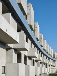 Housing Complex Florasdorf - detail of facade