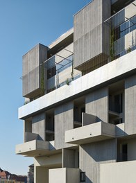 Housing Complex Florasdorf - detail of facade