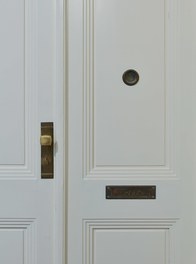 Conversion Residential House Porzellangasse - detail of door