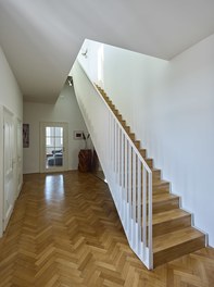 Conversion Residential House Porzellangasse - apartment with staircase to terrace