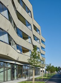 Housing Complex Hirschstetten - detail of facade