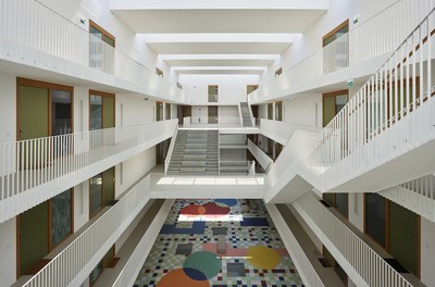 Housing Complex Hirschstetten - atrium