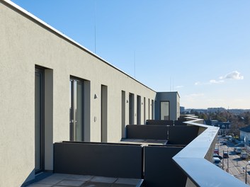 Housing Complex Hirschstetten - view from terrace