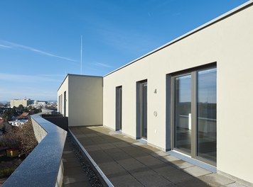 Housing Complex Hirschstetten - view from terrace