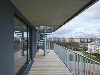 Housing Complex Anton - view from terrace