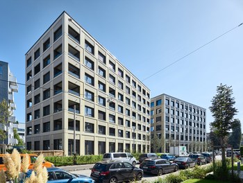 Stadtwerk West - view from street