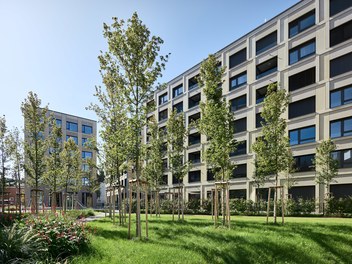 Stadtwerk West - courtyard