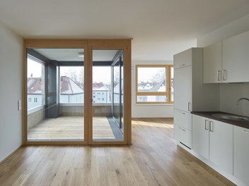 Stadtwerk West - living-dining room