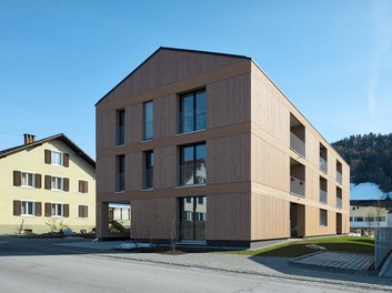 Housing Complex Zwischenwasser - view from street