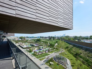 Hospital Krankenhaus Nord - view from terrace