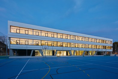 High School ENK; conversion - general view at night
