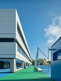 High School ENK; conversion - courtyard with sportsground