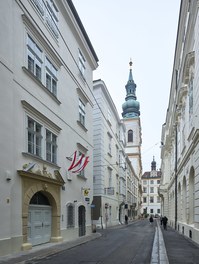 Conversion Sonnenfelsgasse + Bäckerstrasse - view from street