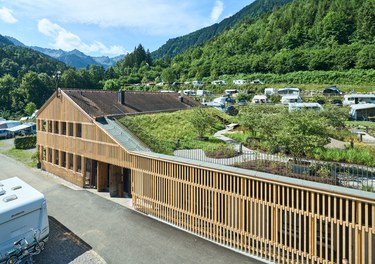 Sanitärhaus Alpencamping - 